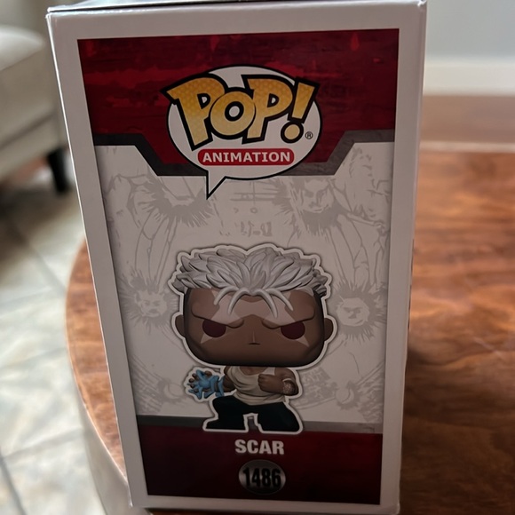 Funko Pop! Fullmetal Alchemist Brotherhood Scar Exclusive Anime 1486 - Picture 5 of 5